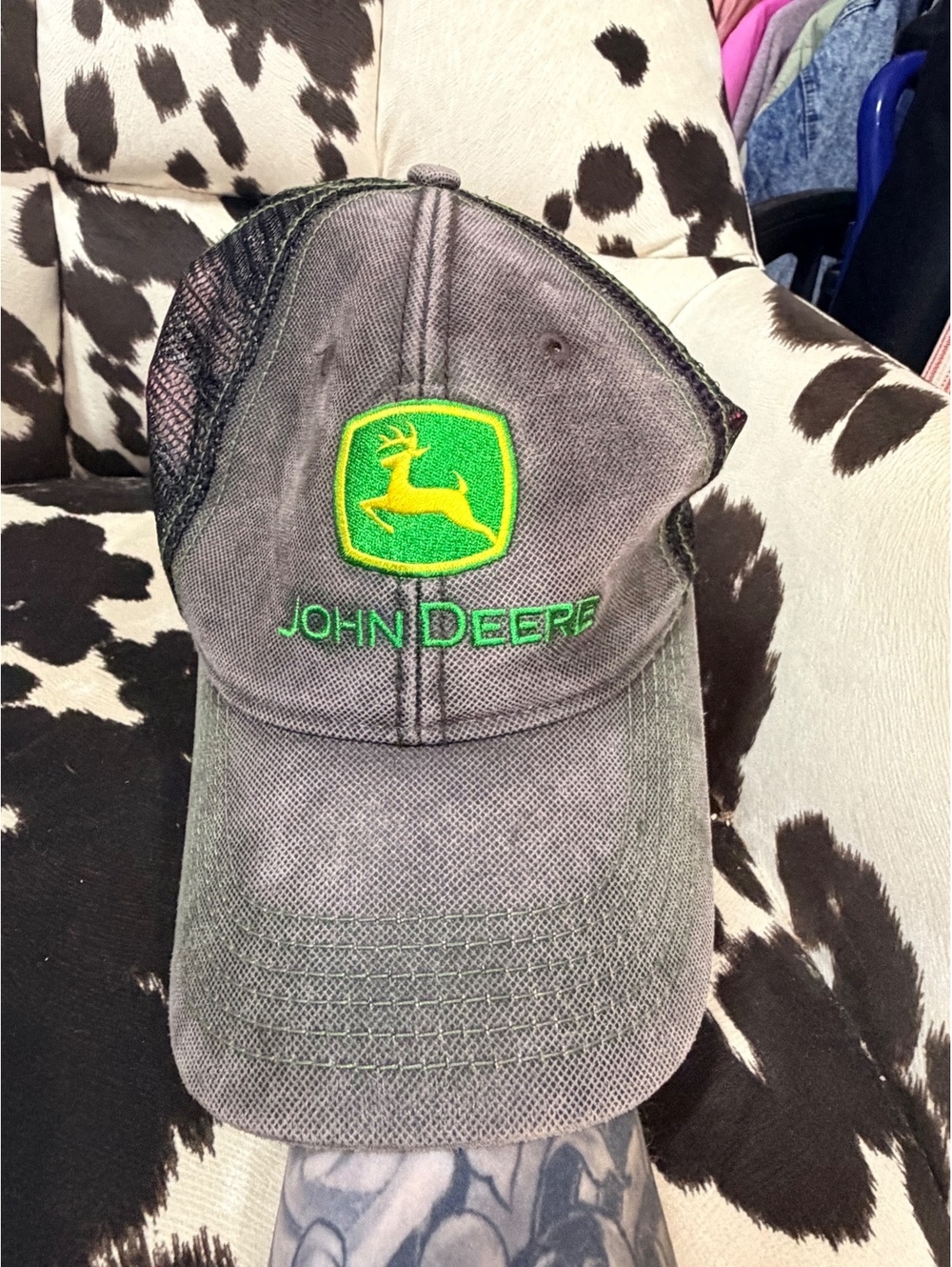 John Deere Harvester Works 2014 Adjustable Mesh Back Cap